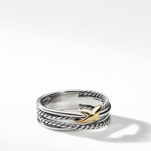 David Yurman X Crossover Ring size 4